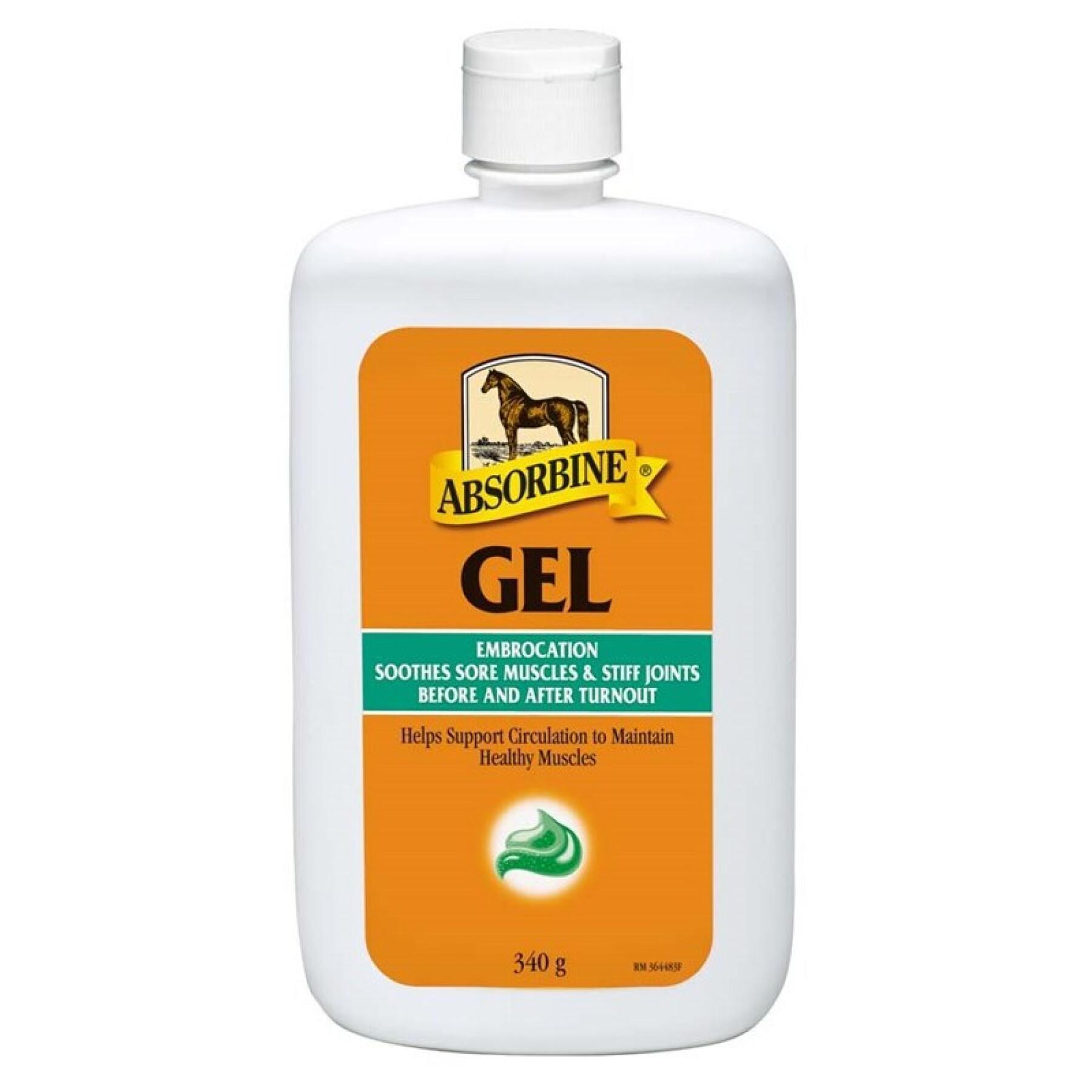 Uppfriskande gel för hästar Absorbine 340 g