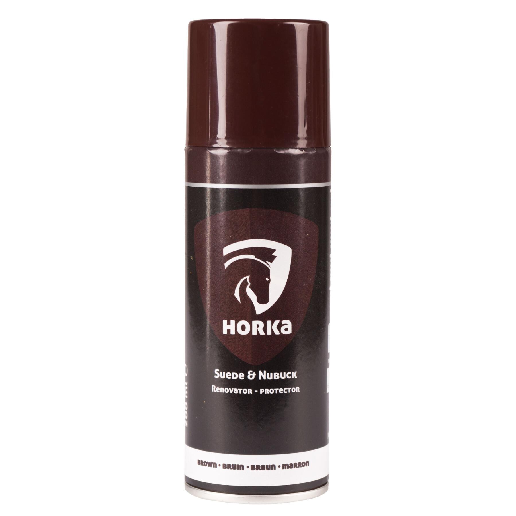 Spray för reparation av mocka och nubuck Horka