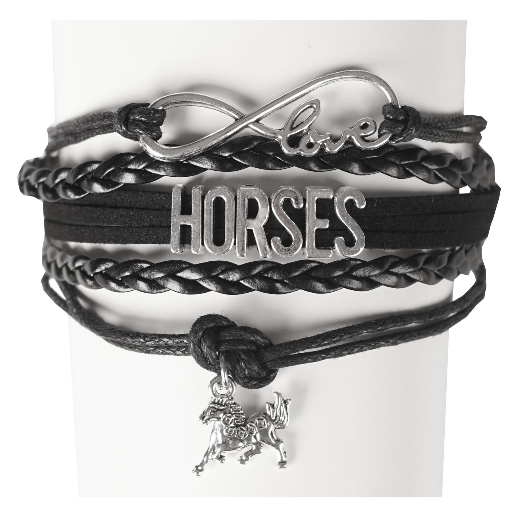 Armband i hästläder Horka