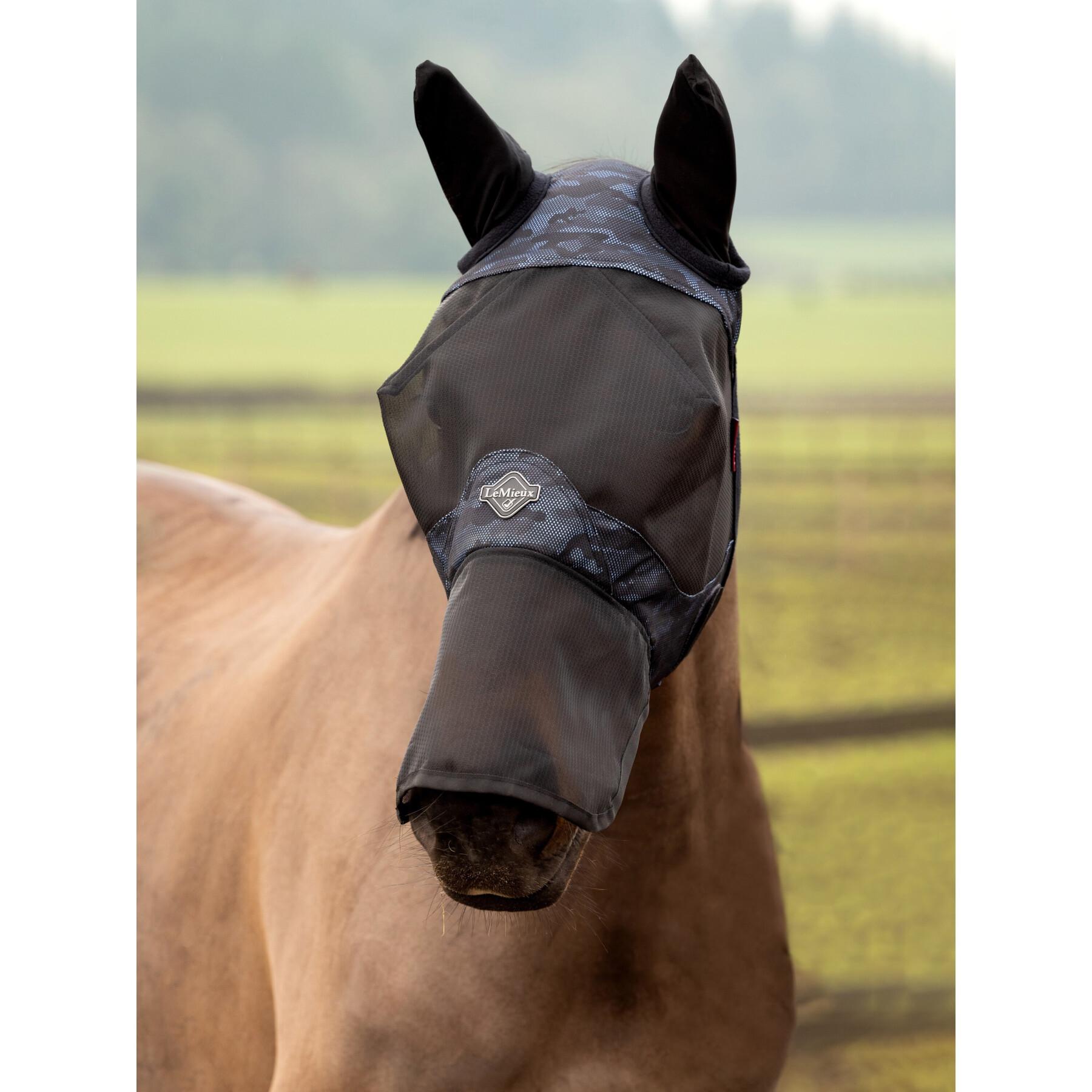 Flugmask för hästar LeMieux Visor-Tek Full Fly