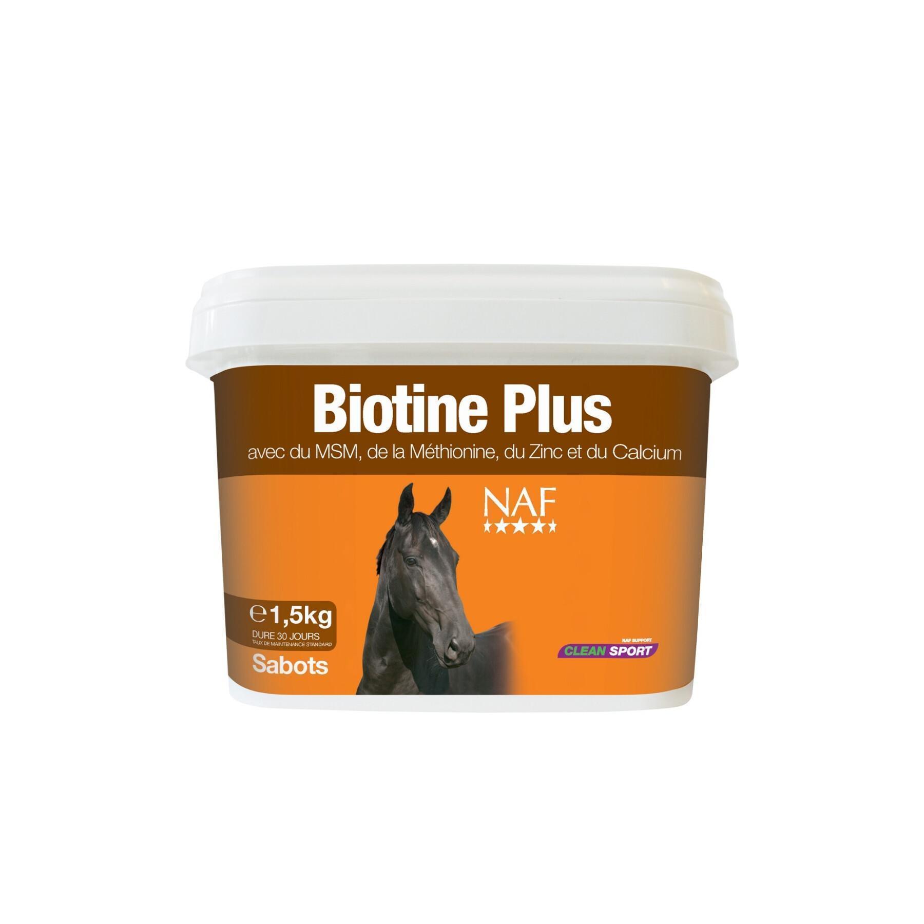 Ledstödstillskott för hästar NAF Biotine