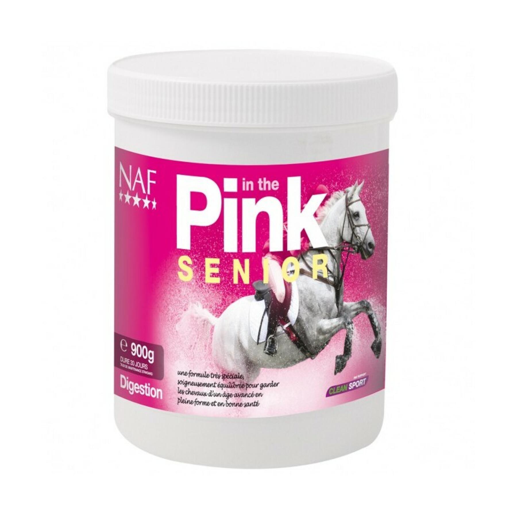 Tillskott för matsmältningen hos hästar NAF In the Pink Senior