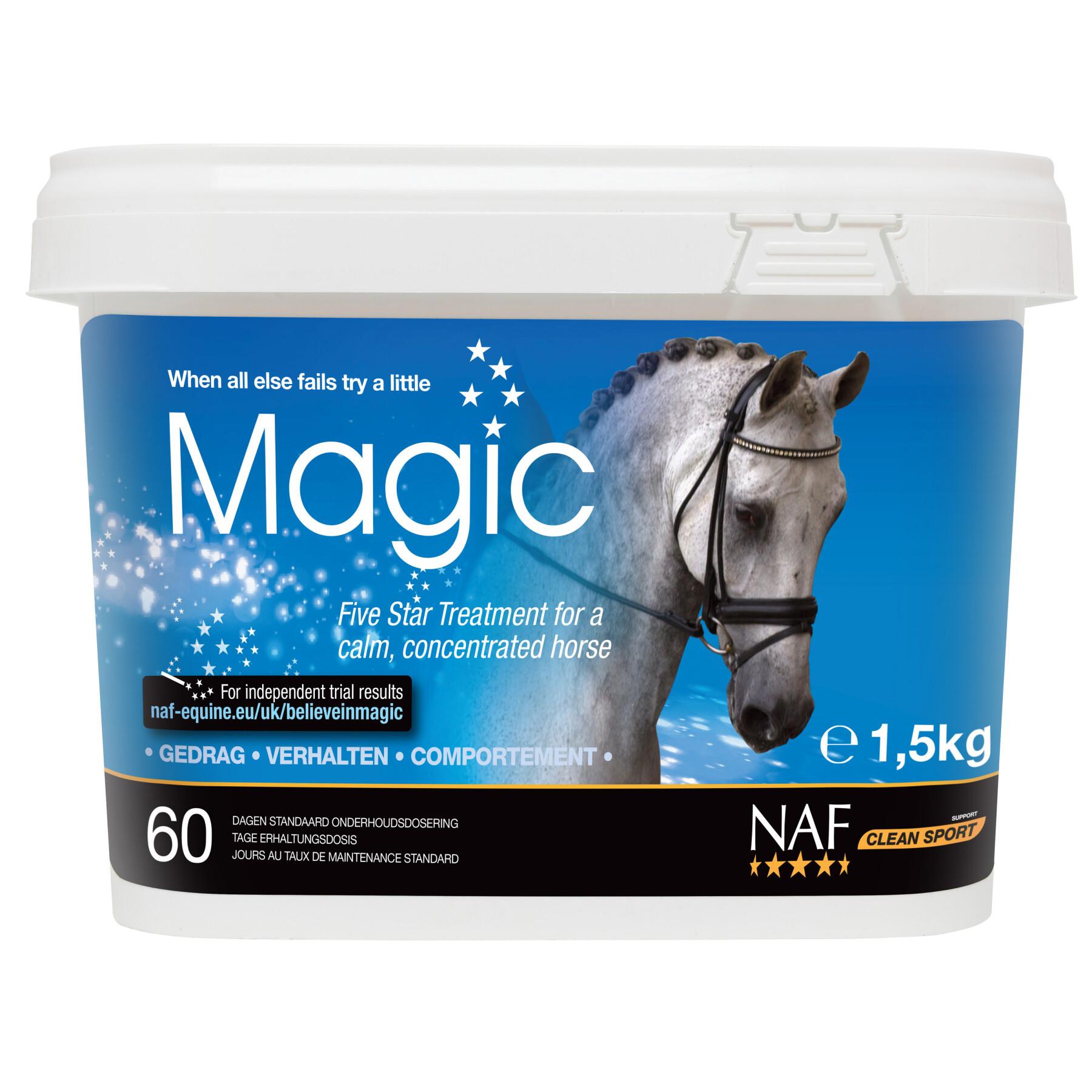 Kraftfodertillskott för hästar NAF Magic Powder