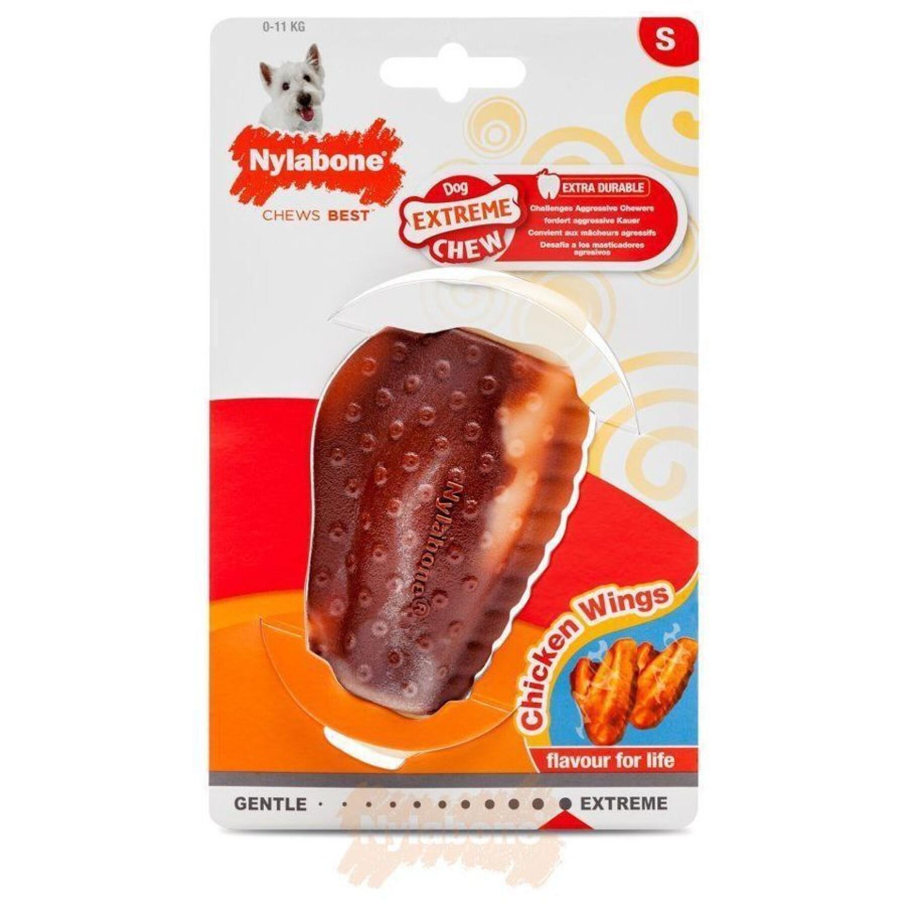 Hundleksak Nylabone Extreme Chew - Chicken Wing S