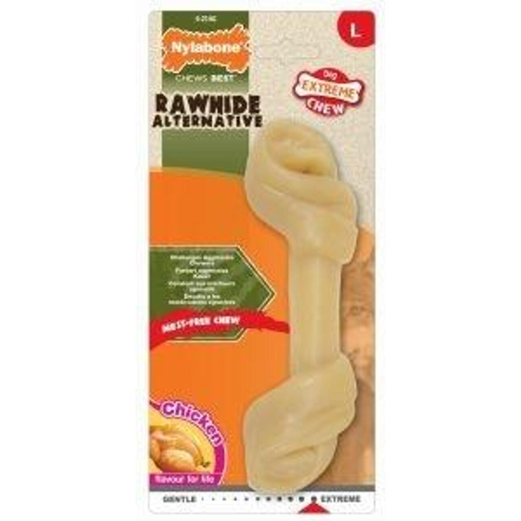 Hundleksak Nylabone Extreme Chew - Knot Original Flavour Chicken L