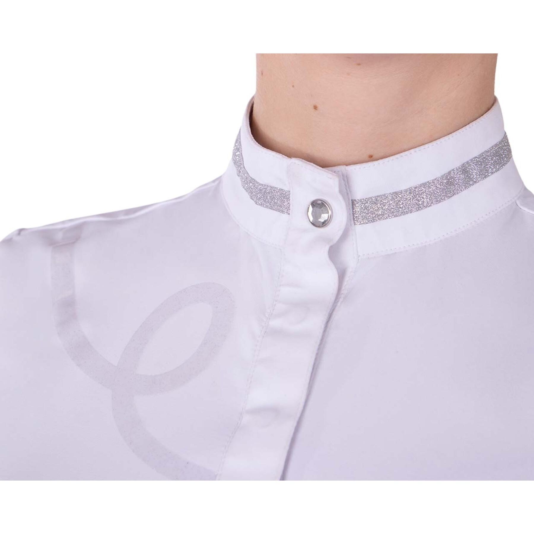 Långärmad ridskjorta för kvinnor QHP Fenna