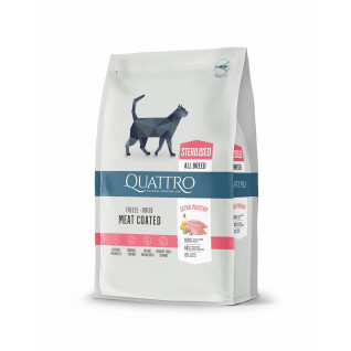Torrfoder för fjäderfä BUBU Pets Quatro Super Premium