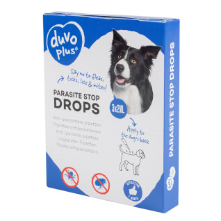 Antiparasitmedel för hundar i droppar Duvoplus