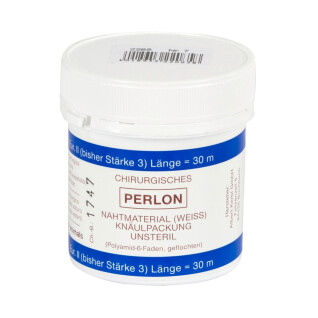 Tillbehör för kirurgisk utrustning icke-steril perlon sytråd Kerbl