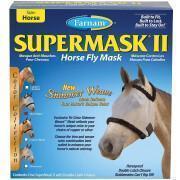 Flugmask för hästar med öron Farnam Supermask II Horse Horse